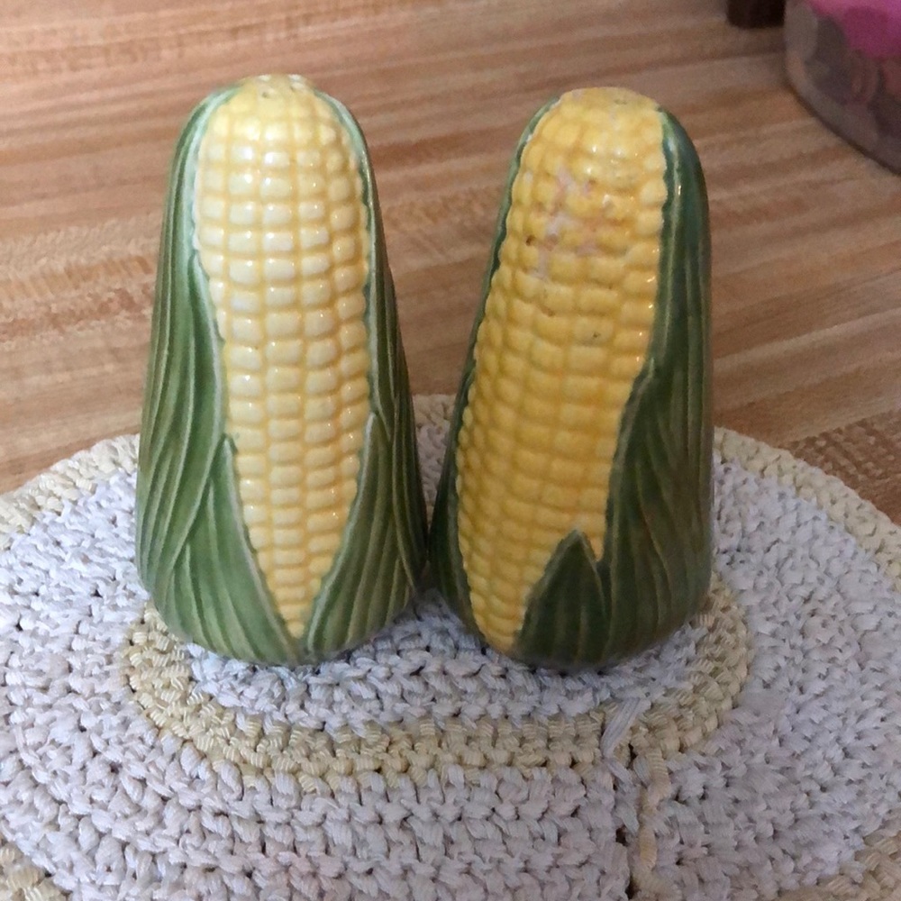 Vintage Corn Salt and Pepper Shakers